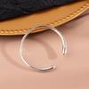 Pulsera Abierta Vintage con Números Romanos en Plata Tailandesa con Diseño Hip-Hop Retorcido, Pulsera Colgante para Mujer, Lujo Ligero con un Toque de Alta Gama