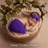 Ropa de punto de mohair hecha a mano de origen transfronterizo para fotografía infantil, falda pequeña, atuendo de estilismo, ropa para fotografía de bebé, falda corta, tocado