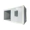 Caseta de Guardia de Seguridad Móvil de Placa de Acero Colorida, Casa Contenedor de Control de Acceso para Obra, Personalizable, Entrega Rápida en 3 Días