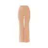 Pantalones de Yoga Adelgazantes de Cintura Alta para Mujer, Pantalones Largos de Fitness Pilates, Pantalones Acampanados Ajustados Casuales Cómodos