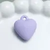 Nuevos accesorios para manualidades acrílico fieltro a mano pintura corazón de amor colgante llavero bolsa cadena de teléfono móvil colgante