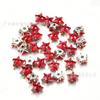 Explosiones a la venta 10mm cristal de vidrio estrella de cinco puntas estilo coreano pedrería garra cosida a mano pedrería para DIY joyería accesorios de ropa mayoreo