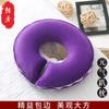 Almofada de salão de beleza Almofada de rosto com furos para massagem Almofada de cabeça Almofada de cabeça Almofada de látex Almofada de rosto de silicone com fundo rígido