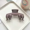 Pinza para el pelo de gorra de béisbol transfronteriza de Amazon para mujer, pinza para el pelo elegante de silicona suave no dañina, pinza de tiburón para la parte posterior de la cabeza, accesorio para el pelo