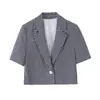 Ropa de Mujer al por Mayor Transfronteriza Estilo Europeo y Americano Verano Nueva Moda Versátil Elegante Top a Cuadros + Conjunto de Pantalones Casuales