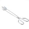 Pegador de Pão Promocional Pegador de Comida Espessado Pegador de Comida para Churrasco 26cm Pegador de Comida de Aço Inoxidável para Hotel Pegador de Carvão para Churrasco