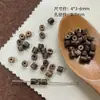 Estilo Antiguo Estilo Chino Sección Cuadrada de Bambú Gato Miel Tarro Cuentas Sueltas Madera Colección Materiales para Manualidades DIY con Cuentas