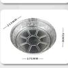 Bowl Especial de Papel de Aluminio para Freidora de Aire Plato de Papel de Aluminio Plato Redondo Desechable de Papel de Aluminio Grueso Casero Horneado en Horno Personalización