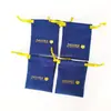 Shenzhen Chuanghua Bolsa com Cordão de Veludo com Logotipo Personalizado Bolsa com Cordão para Joias e Instrumentos de Beleza Bolsa de Veludo para Joias e Pulseiras