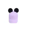 Gorra de Béisbol Infantil Linda Coreana con Diseño de Doble Oreja Color Dopamina Sombrero de Bebé Sombrero de Sol para Primavera y Verano Gorra de Béisbol