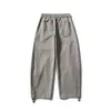 Yidao Vintage 2026 Otoño Nueva Colección Pantalones de Trabajo Desestructurados Tipo Cimitarra para Hombre Retro Japonés Funcionales Holgados Casuales