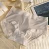 Ropa interior con mascarilla de seda de hielo para niña, sin costuras, estilo japonés, seda de morera fresca, antibacteriana, fina, de verano