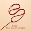 Cordón para colgante de jade tejido a mano, cadena de collar para hombres y mujeres, amuleto de jade, colgante de Buda de jadeíta, cordón para colgar amarillo, rojo, negro