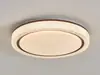 Luminária de Quarto Estilo Medieval com Toque de Luxo, Redonda Retrô Wabi-Sabi Estilo Ítalo-Americano, Luminária de Teto Protetora para Estudo e Sala de Jantar