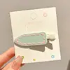 Pinza para el pelo de lunares de dopamina para mujer, Pinza lateral dulce y versátil, Pinza Bb linda, Pinzas de colores para flequillo y cabello, Pasador de moda