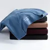 Traje de ropa interior térmica de terciopelo para hombre, cuello en V, color liso, conjunto base, otoño e invierno, para estudiante, terciopelo de doble cara, calzoncillos largos