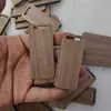 Madera de Nogal Creativo DIY Colgante de Madera Grabado con Láser Etiqueta para Mascotas Etiqueta Manuscrita Etiqueta para Llaves de Madera Maciza Etiqueta de Deseos