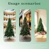 Directamente del fabricante, árboles de Navidad artificiales de 6 pies, 7 pies, 8 pies, árboles de Navidad con ramas que se atan automáticamente para decoración navideña de hoteles y centros comerciales