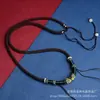 Cordão para Pingente JIANYA Corda de Colar Retrátil Tecida à Mão Pingente com Corda Corda de Pingente Desenhável Ajustável para Mulheres