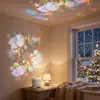 Lámpara de Proyección Giratoria Cielo Estrellado, Luz Ambiental, Luz de Noche para Dormitorio, Proyector de Cielo Estrellado, Juguete para Niños