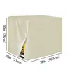 Venta al por mayor de fábrica cubierta para generador de exterior cubierta protectora para el sol tela Oxford a prueba de polvo y lluvia cubierta impermeable para máquina
