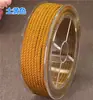 Cuerda de Maíz Encriptada de 2.5 mm Cuerda de Collar Trenzada a Mano Cuerda para Colgante DIY Cordón Línea Trenzada Cuerda de Mano Resistente al Desgaste Asa
