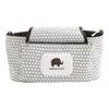 Bolsa Colgante para Carrito de Bebé Mamá Bolsas Colgantes para Carrito Bolsa de Almacenamiento para Artículos Varios Bolsa Multifuncional para Mamá y Bebé + Correa para el Hombro