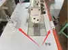 Máquina de Coser Elástica de Doble Aguja Modelo Nuevo, Máquina de Puntada de Cadena Multijagujas, Bastidor Elástico Automático, Máquina Elástica para Cinturilla de Tela