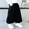 Pantalones de Linterna Sueltos para Niños de Primavera y Otoño Estilo Coreano Pantalones Casuales de Color Sólido Frescos y Elegantes para Niños Pantalones de Bebé de Comercio Exterior