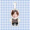 Etiqueta de equipaje nueva de He Junlin Colgante para mochila Decoración Etiqueta colgante Ventilador Mercancía Mismo estilo de Tiktok