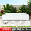 Accesorios para Caja de Plantación de Azulejos Cerámicos con Agujeros, Escuadra de Esquina de Aleación de Aluminio, Base Elevada, Clip de Empalme, Clip de Fijación, Hebilla, Ranura