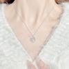 Anillo Mobius BaObAo de diseño original en plata de ley, collar Planeta de los Sueños Amor, cadena para clavícula de temperamento nicho femenino