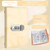 Livro de Dinheiro com Padrão de Mármore Transfronteiriço, Popular Online, Pode Conter 20.000 Moeda Estrangeira, Livro de Dinheiro de Grande Capacidade, Pasta de Dinheiro A6, Álbum de Dinheiro