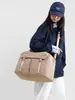 Bolso de hombro de gran capacidad, bolsa de viaje, se puede acoplar a una maleta con ruedas, bolsa de almacenamiento, bolsa de maternidad, bolso cruzado de hombro de gran capacidad