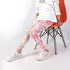 Calças de Seda Gelada Modal para Bebês e Crianças, Calças de Tubarão, Calças de Yoga Infantis, Calças da Barbie para Meninas