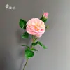 Flores Artificiais de Rosa Hidratantes Estilo Pastoral para Decoração de Casa, Sala de Estar, Hotel, Ornamentos de Rosa para Casamentos