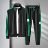 Traje Deportivo de Otoño 2022 para Hombre Traje Casual Deportivo para Hombre Suéter Pantalones Traje Cardigan Cremallera Traje de Dos Piezas Producto Nuevo
