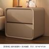 Mesa de Noche Dormitorio Multifuncional Lujo Ligero Madera Maciza Cajón Creativo Mesita de Noche Estilo Crema Almacenamiento Gabinete Multifuncional