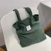 Bolsa de Ombro de Veludo em Estoque, Bolsa de Mão Estudantil Bai Ta, Bolsa Casual de Compras Shiling Guangzhou 2025, Bolsa Tote Feminina