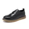 Sapatos de ferramentas masculinos 2022 Four Seasons New Arrival Sapatos de couro casuais masculinos Sapatos Brock masculinos de sola grossa de negócios britânicos