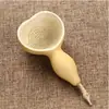 Colador de calabaza natural Malla de filtro de té Cuchara de personalidad creativa Set de té Kung Fu Cuchara de té Accesorios para la ceremonia del té