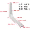 Suporte Curvo Suporte Triangular de 90 Graus Fixado Prateleira de Armazenamento de Parede de Laminado de Madeira de Partição de Uma Palavra Suporte de Ângulo Reto