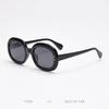 T7104 Gafas de Sol Polarizadas TR90 Transfronterizas Europeas y Americanas Gafas de Sol para Mujer Marco Grande Lisas Nuevas Ins Celebridad de Internet Retro