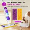 Amazon swiffer Mopa de Tablet Paño de Repuesto Lavable Absorbente Almohadilla de Repuesto para Mopa de Microfibra