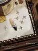 Decorações de Nail Art em Formato de Cruz com Diamantes, Acessórios de Unha Gótico Brilhantes Tendência em Liga de Strass Usáveis, Strass para Unhas Atacado