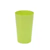 Copo Colorido Empilhável 330ML Jogo Interativo Copo Dançante Moda Boca Larga Plástico Cerveja Suco Bebida Copo