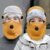 Inverno ao Ar Livre Masculino e Feminino À Prova de Vento Proteção para Ouvidos Proteção Facial Óculos Chapéu Lei Feng Chapéu de Proteção contra Frio Chapéu Quente de Algodão Venda por Atacado Moda
