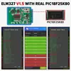 ELM327 Versión WIFI Chip PIC18F25K80 Lector de Códigos Escáner OBD2 Herramienta de Diagnóstico para Automóvil Escaneo OBD Automático para Android Windows