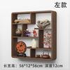 Estante de Pared Chino de Madera Maciza Estante Bogu Adornos Pabellón Duobao Estante a Cuadros Estante para Juego de Té Estantería Nuevo Chinoiserie