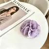 Goma de pelo scrunchie vintage versátil extragrande para adultos, elegante scrunchie floral para coleta